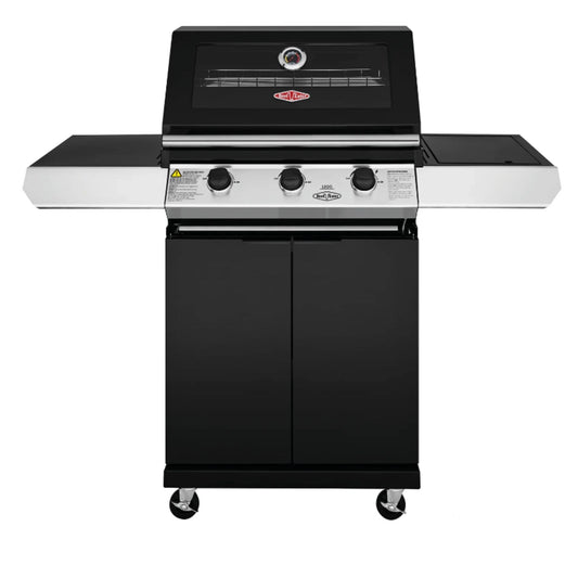 BeefEater 1200E Series 3 Burner BBQ With Side Burner and Trolley