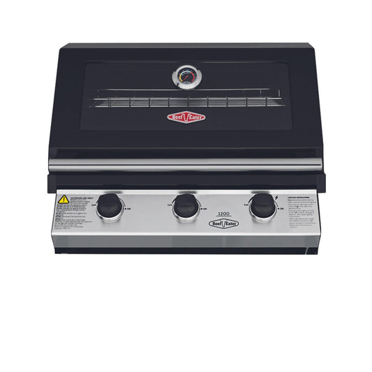 BeefEater 1200E Series Built-In 3 Burner Barbecue 
