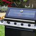 BeefEater 1200E Series 4 Burner BBQ With Side Burner and Trolley