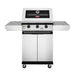 BeefEater 1200S Series - 3 Burner BBQ & Side Burner Trolley