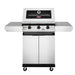 BeefEater 1200S Series - 3 Burner BBQ & Side Burner Trolley