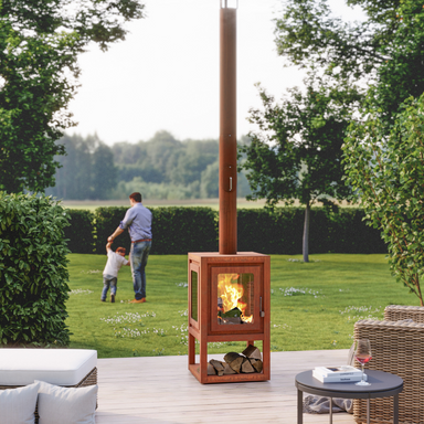 Henley Stoves Outdoor Wood Burning Stove Thor D12