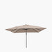 Glow Challenger T2 3m Square Taupe Parasol