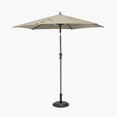 5m Round Champagne Parasol