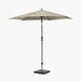 5m Round Champagne Parasol