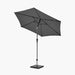 5m Round Anthracite Parasol