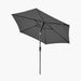 5m Round Anthracite Parasol