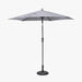 5m Round Luna Grey Parasol