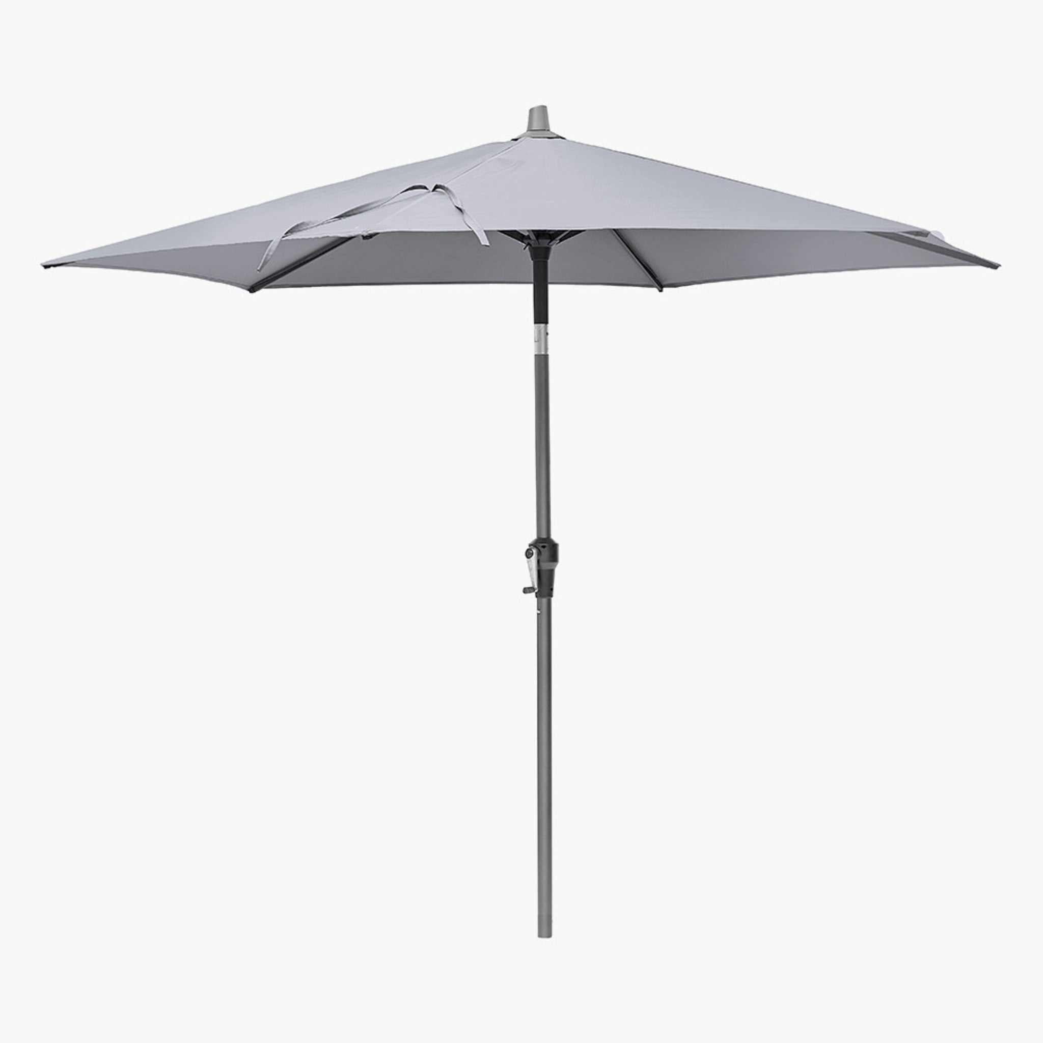 5m Round Luna Grey Parasol