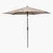 5m Round Taupe Parasol