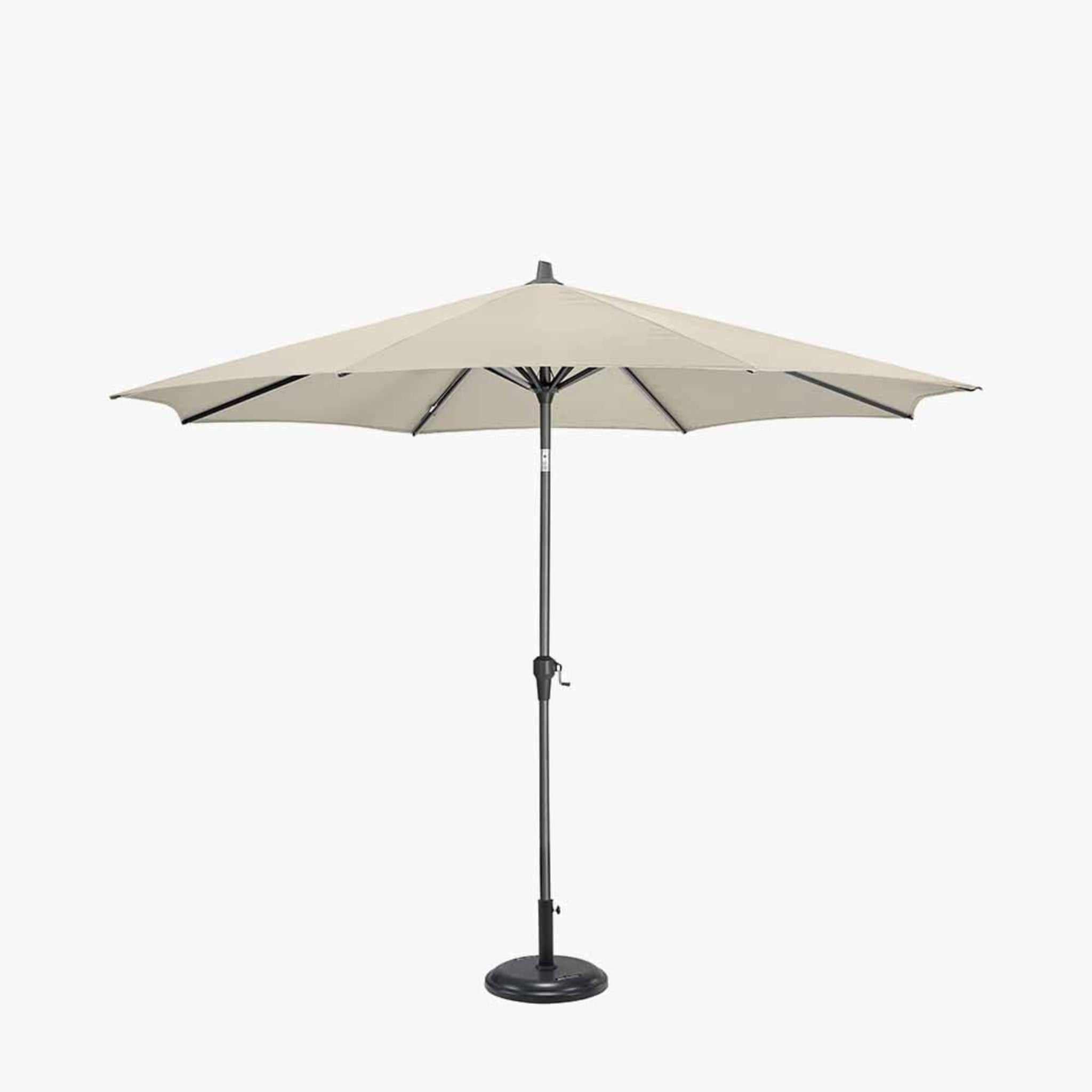 Riva 3m Round Champagne Parasol