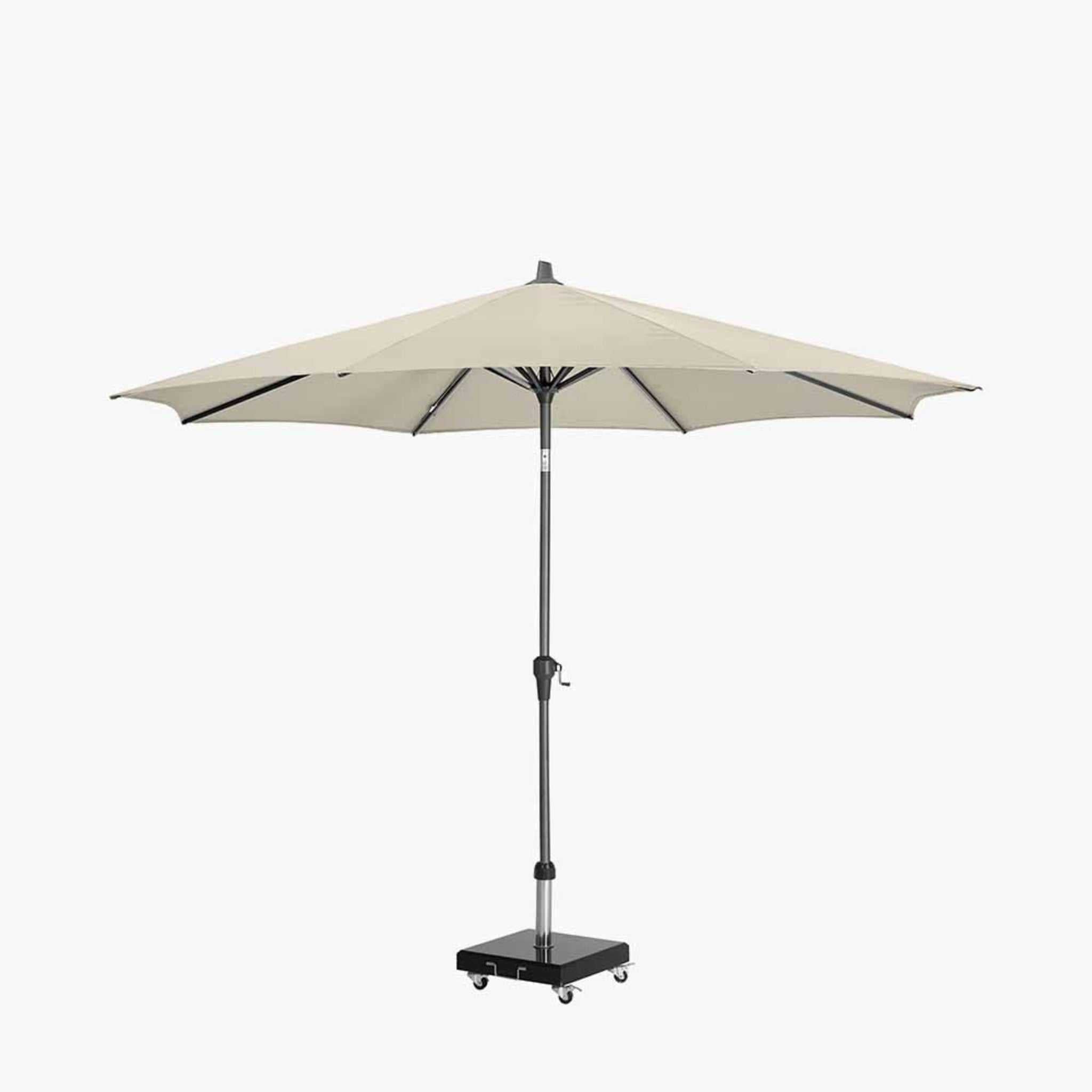 Riva 3m Round Champagne Parasol