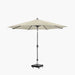 Riva 3m Round Champagne Parasol