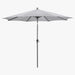 Riva 3m Round Luna Grey Parasol