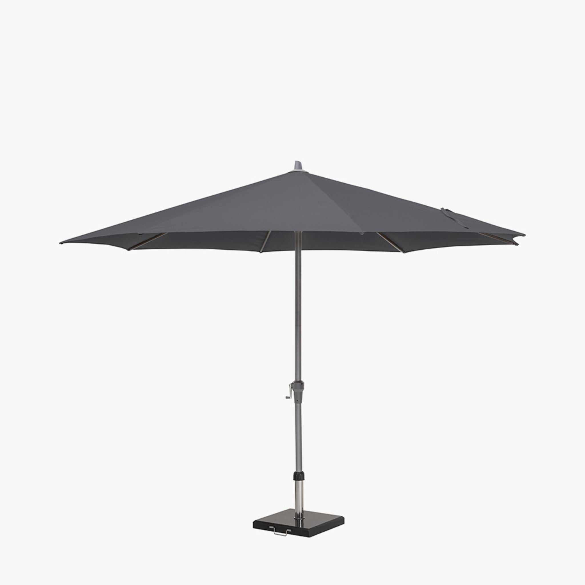 5m Round Anthracite Parasol