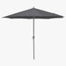 5m Round Anthracite Parasol