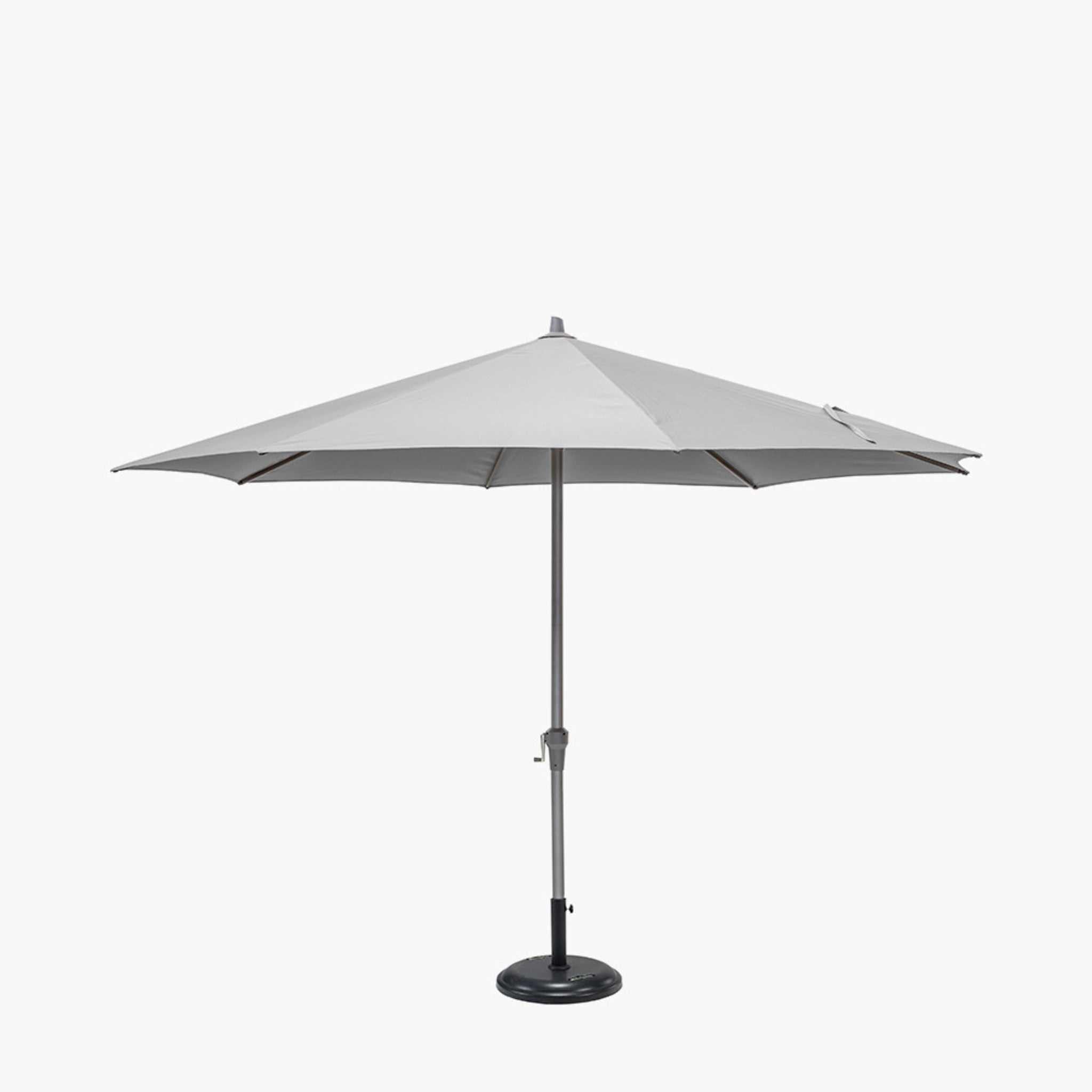 5m Round Luna Grey Parasol