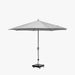 5m Round Luna Grey Parasol