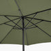 5m Round Olive Parasol