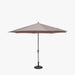 5m Round Taupe Parasol