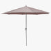 5m Round Taupe Parasol