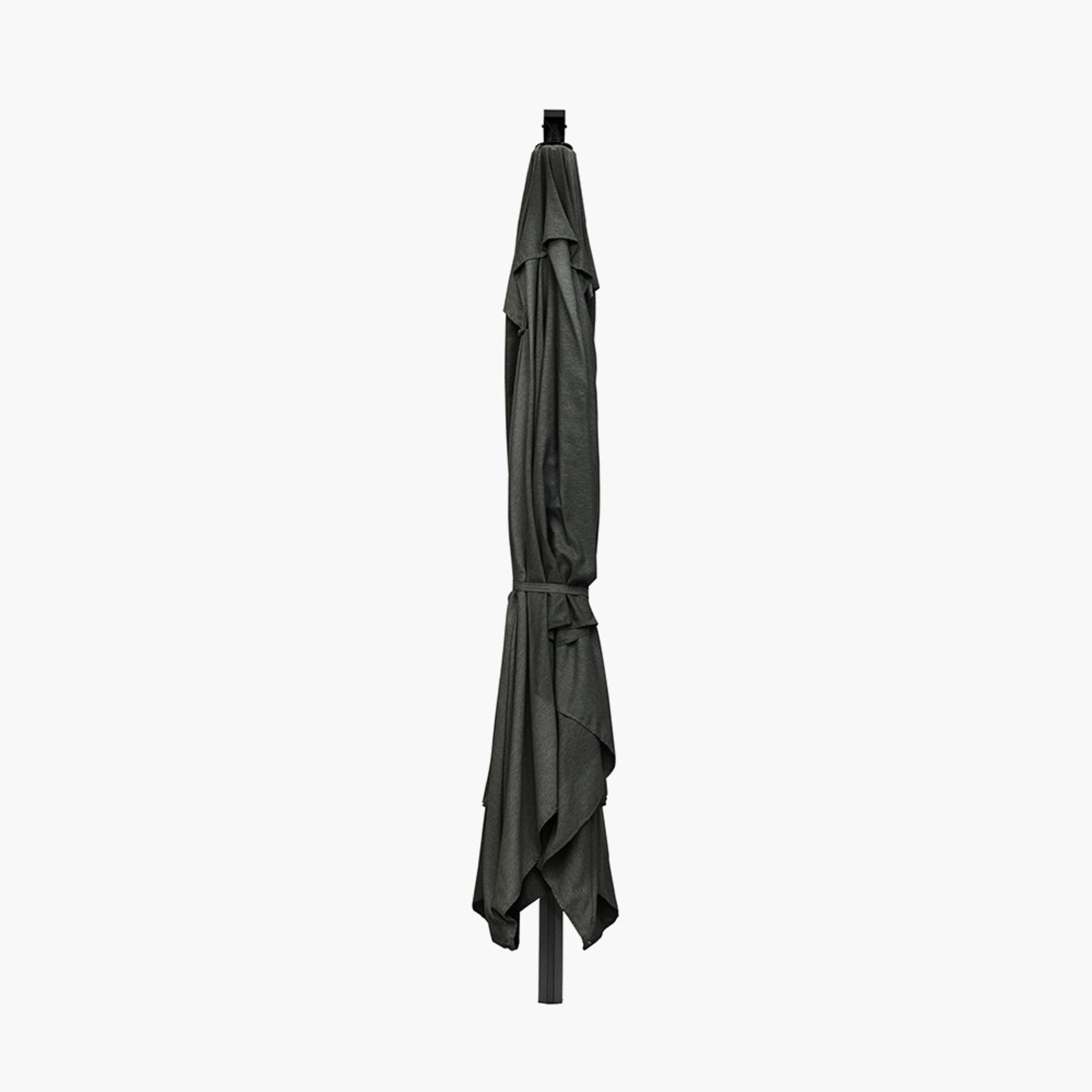 Icon Premium 4mx3m Oblong Faded Black Parasol