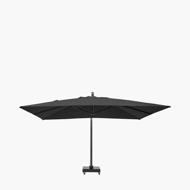 Icon Premium 4mx3m Oblong Faded Black Parasol