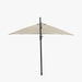 Challenger T2 3m Square Champagne Free Arm Parasol