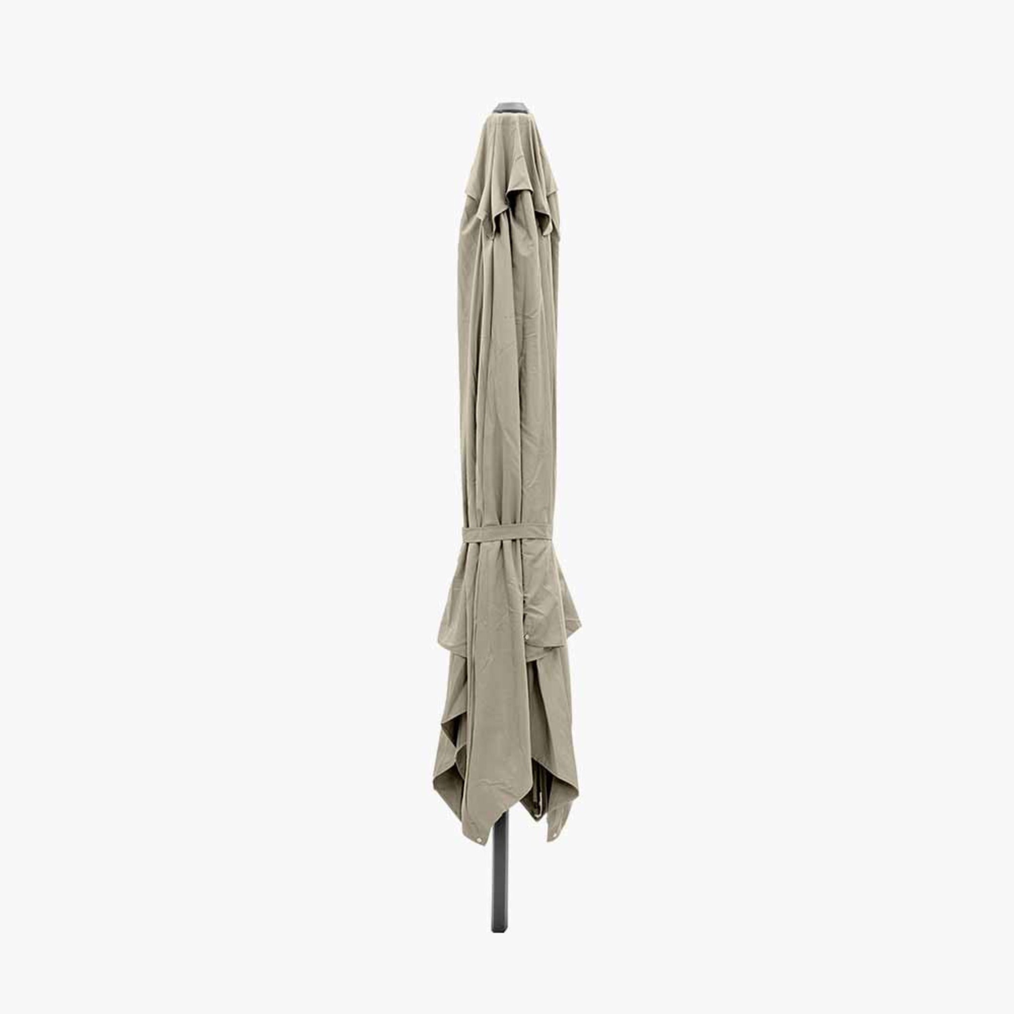 Challenger T2 3m Square Champagne Free Arm Parasol