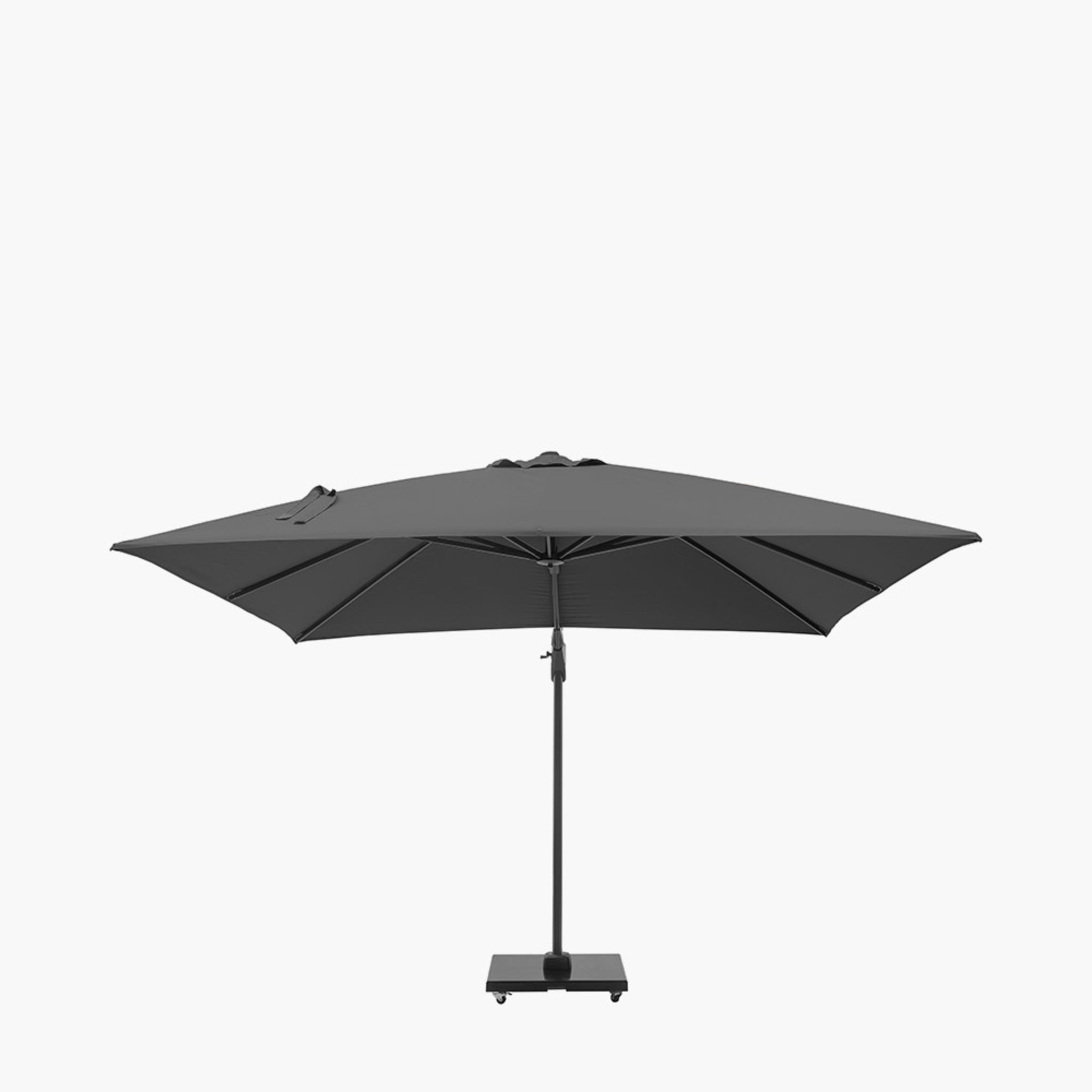 Challenger T2 3m Square Anthracite Parasol