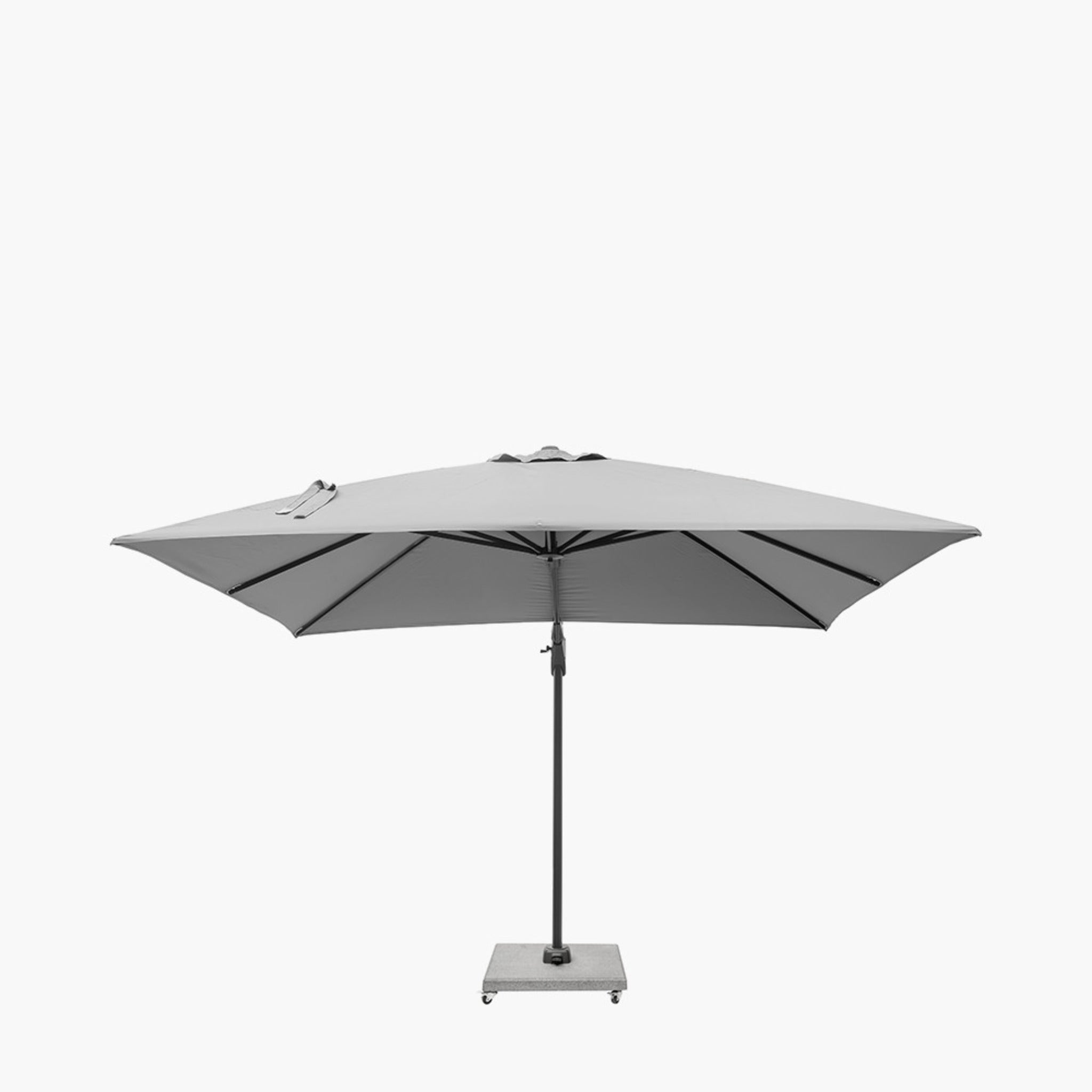 Challenger T2 3m Square Luna Grey Parasol