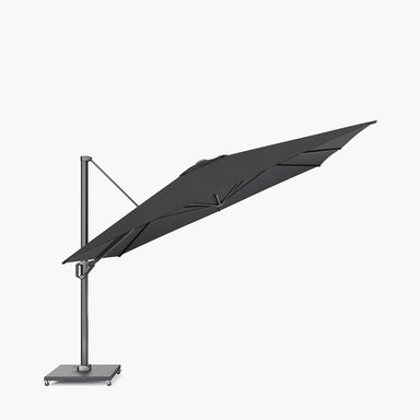 Challenger Telescopic T1 3m Square Faded Black Parasol