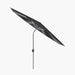 Glow Defender 3m Round Anthracite Centre Pole Parasol