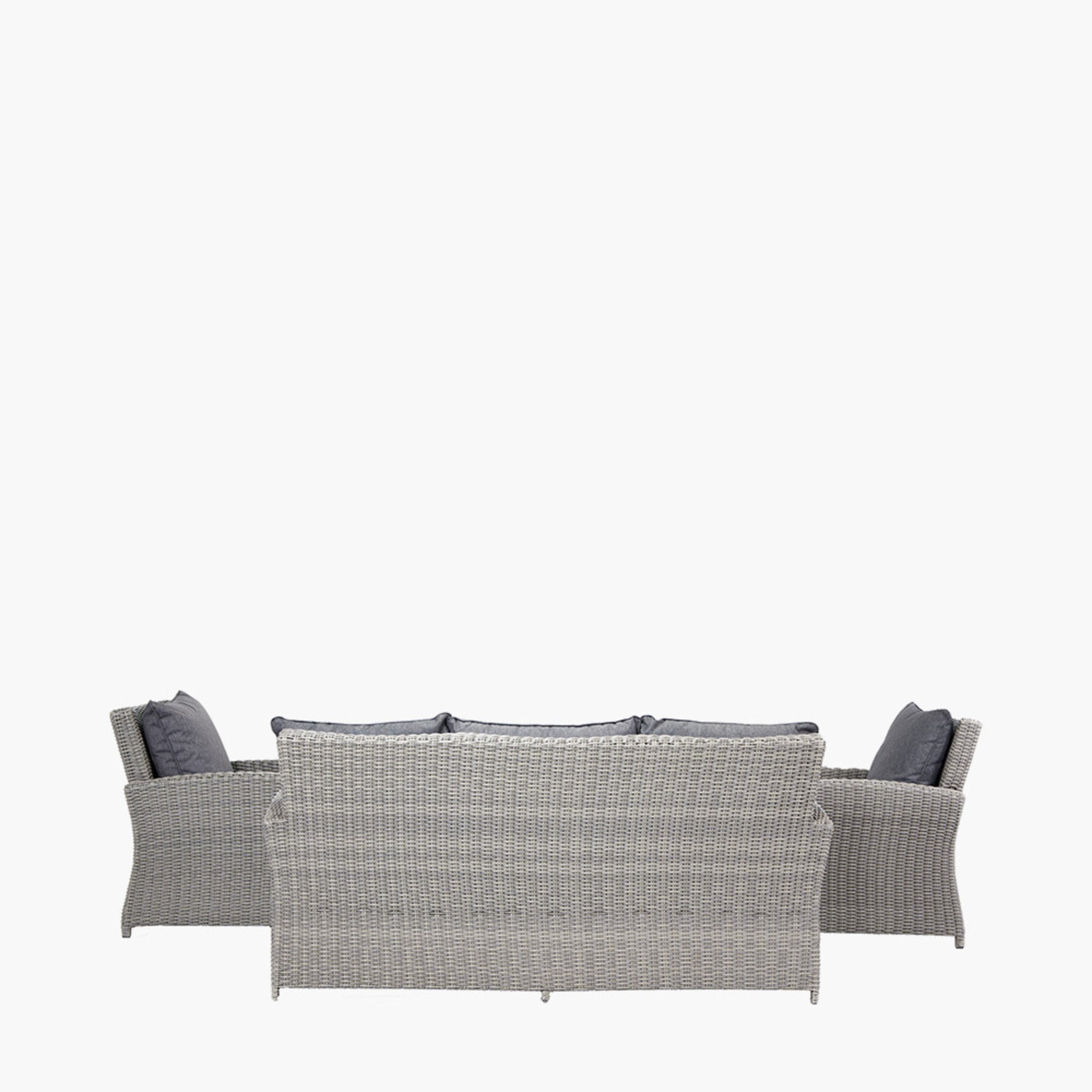 Slate Grey Barbados 3 Seater Lounge Set