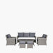 Slate Grey Barbados 3 Seater Lounge Set