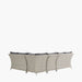 Stone Grey Antigua Corner Set with Ceramic Top