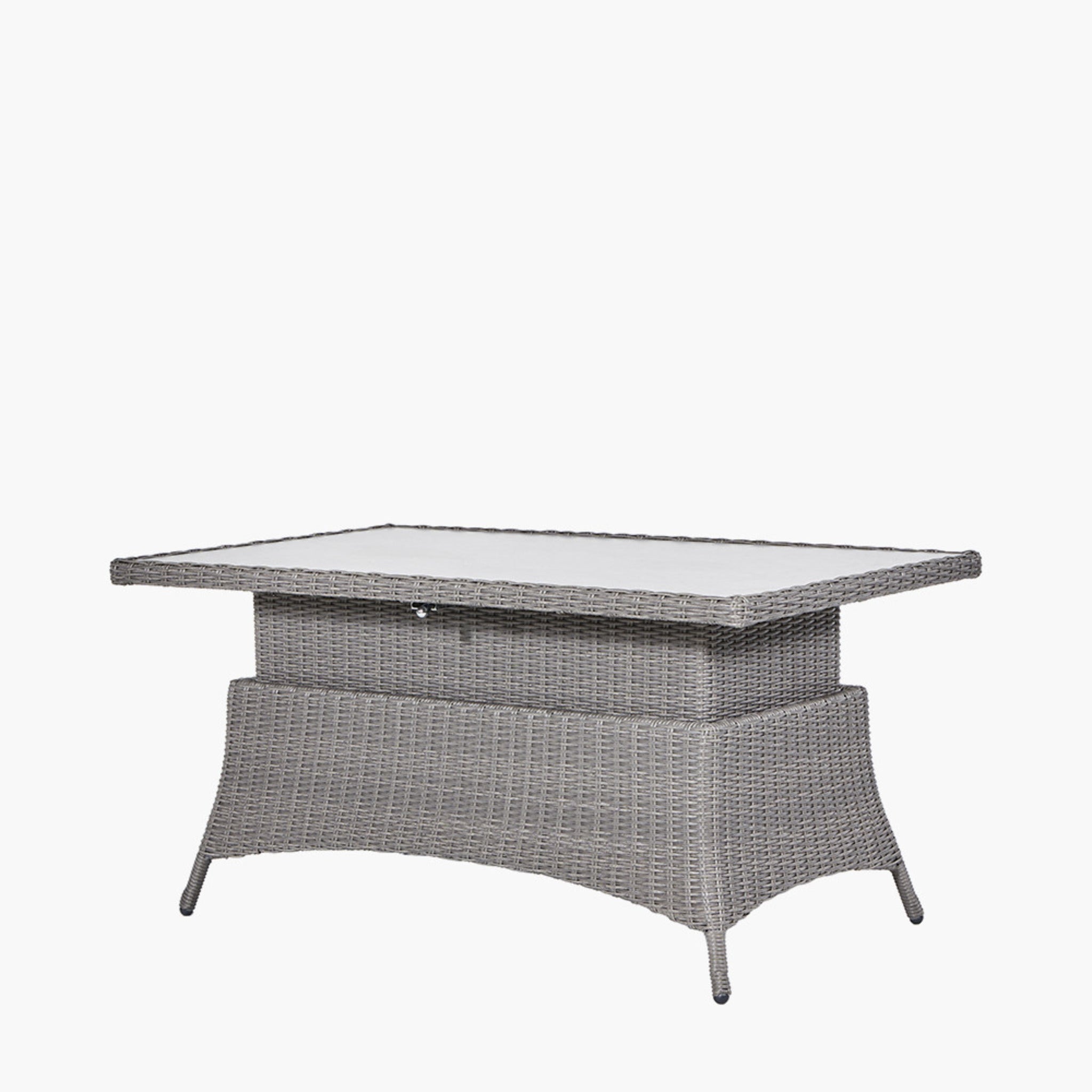 Slate Grey Barbados Corner Set Long Left with Ceramic Top