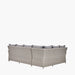 Slate Grey Barbados Corner Set Long Right with Ceramic Top