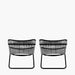 Grey PU Rio Set of 2 Sun Loungers