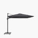 7m Square Anthracite Parasol