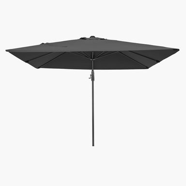 7m Square Anthracite Parasol