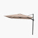 7m Square Taupe Parasol