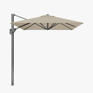 2m Oblong Champagne Free Arm Parasol