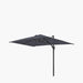 2m Oblong Anthracite Parasol