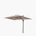 2m Oblong Taupe Parasol