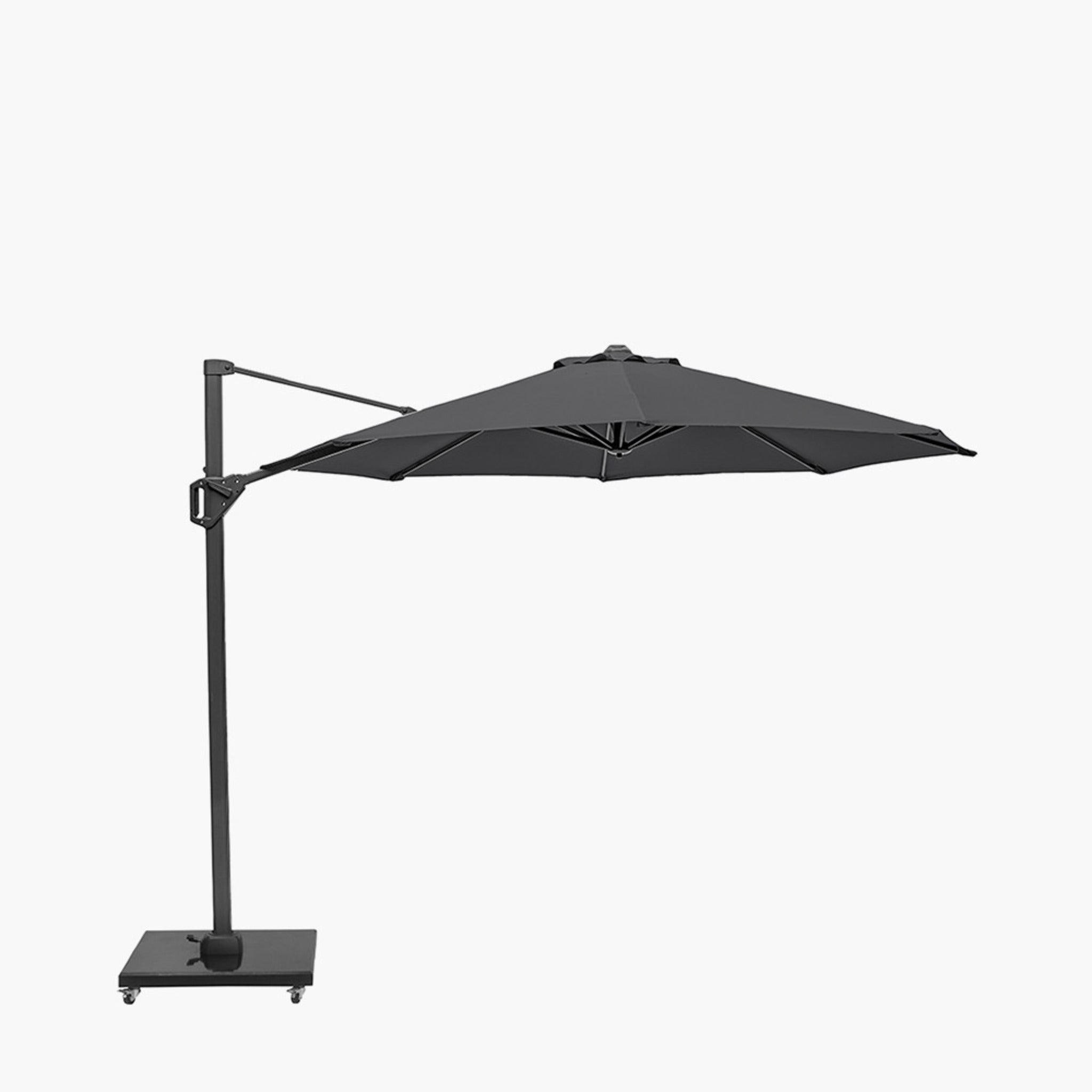 Voyager T1 3m Round Anthracite Parasol