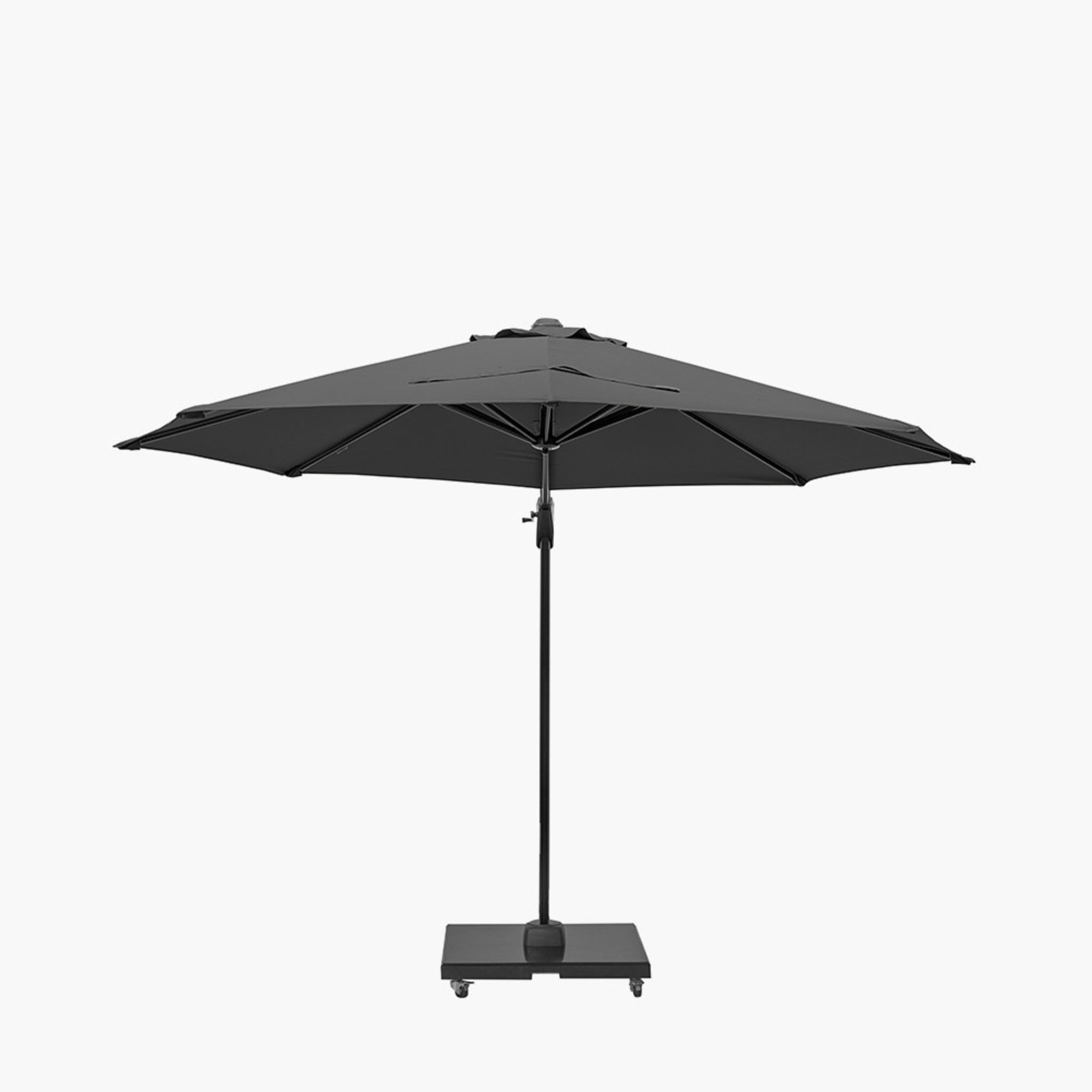 Voyager T1 3m Round Anthracite Parasol