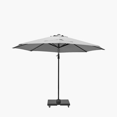 Voyager T1 3m Round Luna Grey Parasol