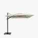 6m Oblong Champagne Free Arm Parasol