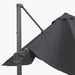 6m Oblong Anthracite Parasol